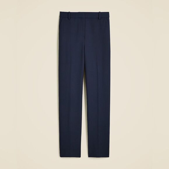 NWT J CREW New Cameron pant in four-season stretch in Navy - Picture 3 of 10